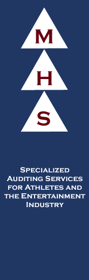 MHS Specialized Auditing Services for Athletes and the Entertainment Industry